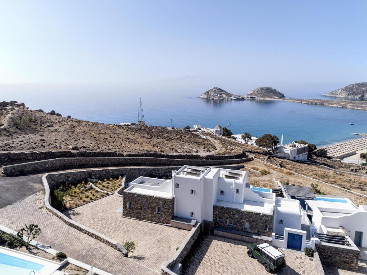 Villa Agapi, 2 Min Walk To The Beach & Heated Pool, By Red Windmill Villas Kalafatis Exterior foto