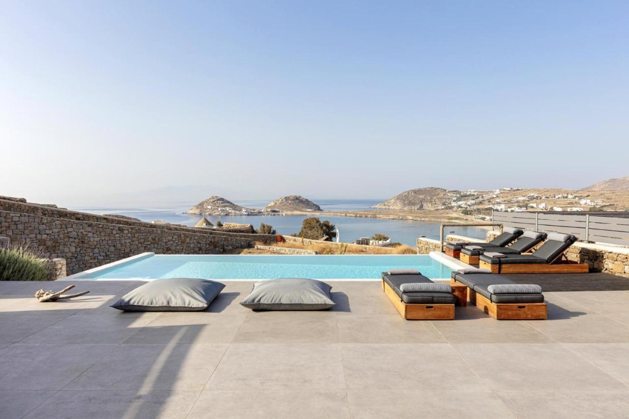 Villa Agapi, 2 Min Walk To The Beach & Heated Pool, By Red Windmill Villas Kalafatis Exterior foto
